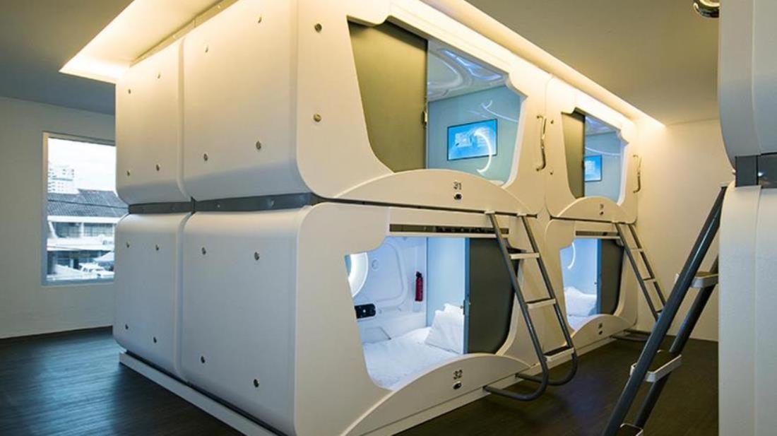 M Qube Capsule hotel